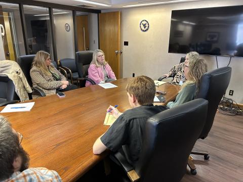 Congresswoman Miller at Montgomery General Hospital