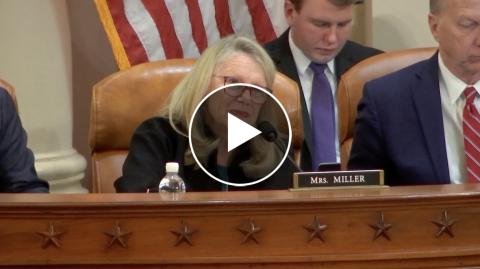 Congresswoman Miller in W&M Trump Tax Cuts Hearing