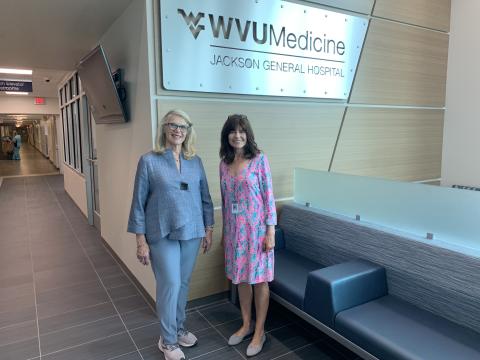 Congresswoman Miller at WVU Medicine Jackson General Hospital