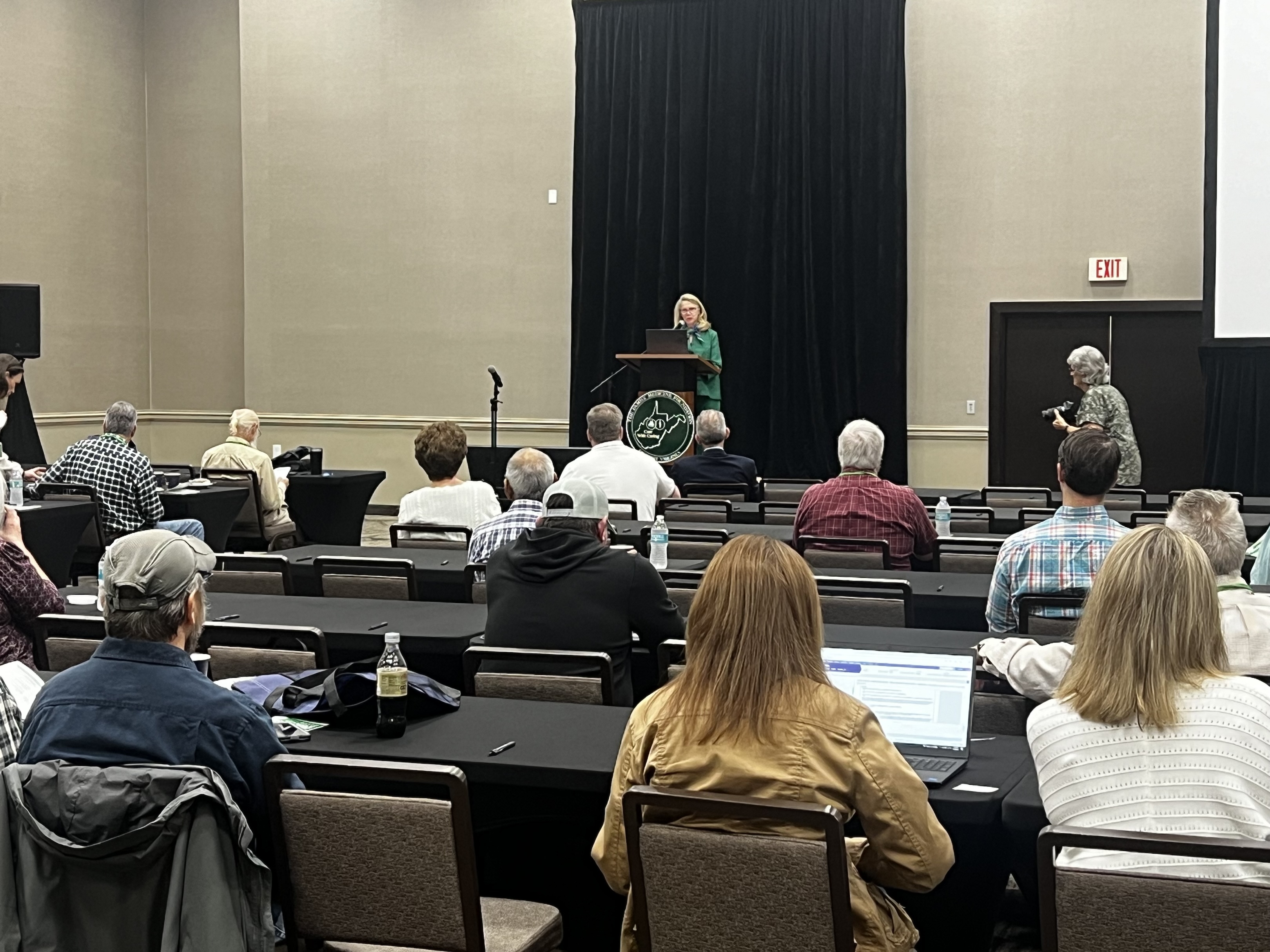 Congresswoman Miller speaking at family medicine conference