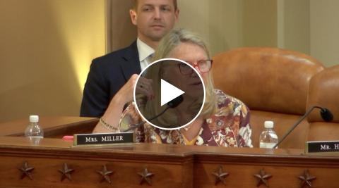 Congresswoman Miller W&M Hearing Strengthening Child Welfare